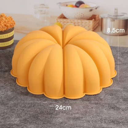 moule en silicone forme citrouille