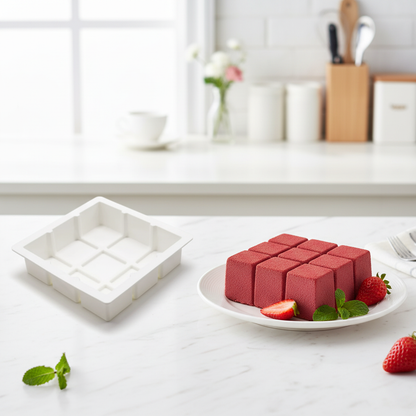 Moule Silicone Entremet dans cuisine moderne 