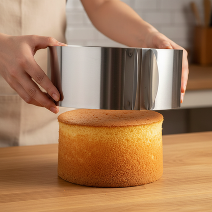 Démoulage Cercle à patisserie reglable taille L