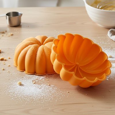Moule silicone citrouille flexible qualité premium