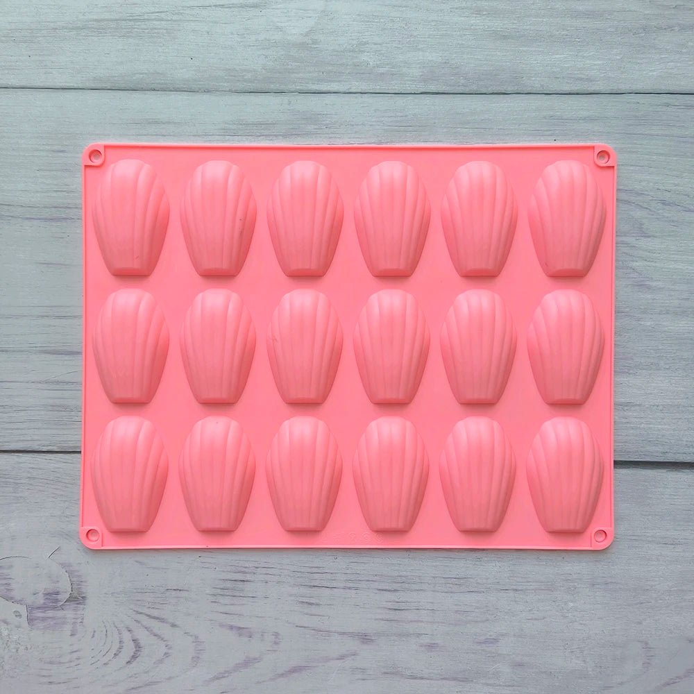 Moule madeleines silicone - 18 Cavités Premium | Madeluxe™ - Mon Rayon Pâtisserie