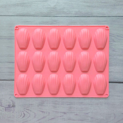 Moule madeleines silicone - 18 Cavités Premium | Madeluxe™ - Mon Rayon Pâtisserie