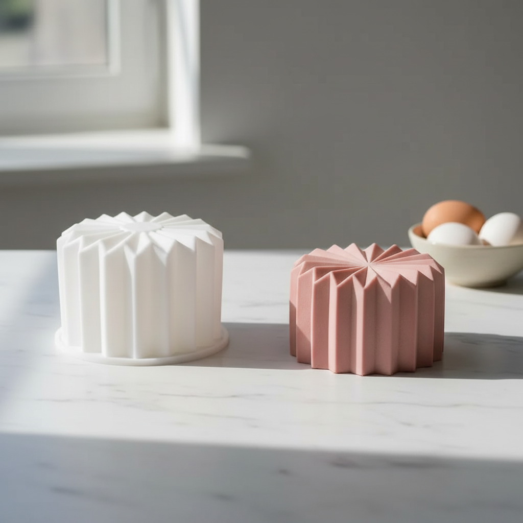 Moule pour bento cake origami cuisine marbre minimaliste scandinave