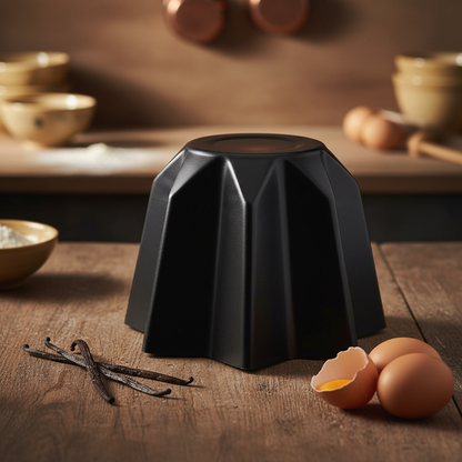 Moule à Pandoro 1000g sur table bois cuisine 