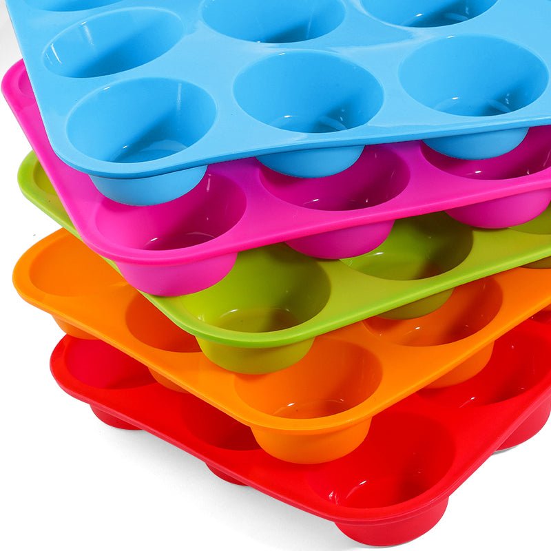 Moule pour cupcake - 12 Cavités Premium | Muffinéo™ - Mon Rayon Pâtisserie