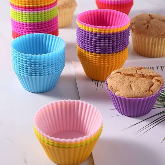 Moule pour cupcake - Coloré 7 Couleurs | Rainbowmuffin™ - Mon Rayon Pâtisserie