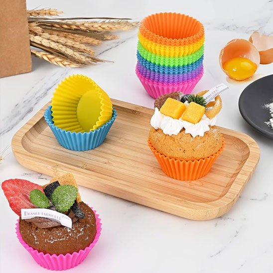 Moule pour cupcake - Coloré 7 Couleurs | Rainbowmuffin™ - Mon Rayon Pâtisserie
