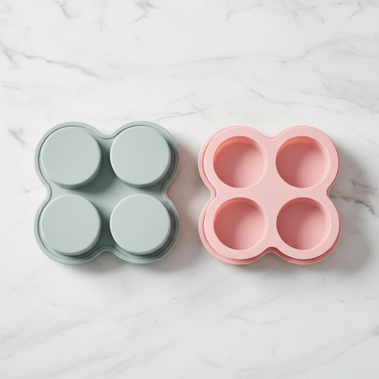 Moule rond silicone - 4 Cavités Trèfle | TrèfleMold™ - Mon Rayon Pâtisserie