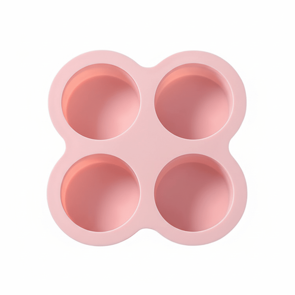 Moule rond silicone - 4 Cavités Trèfle | TrèfleMold™ - Mon Rayon Pâtisserie