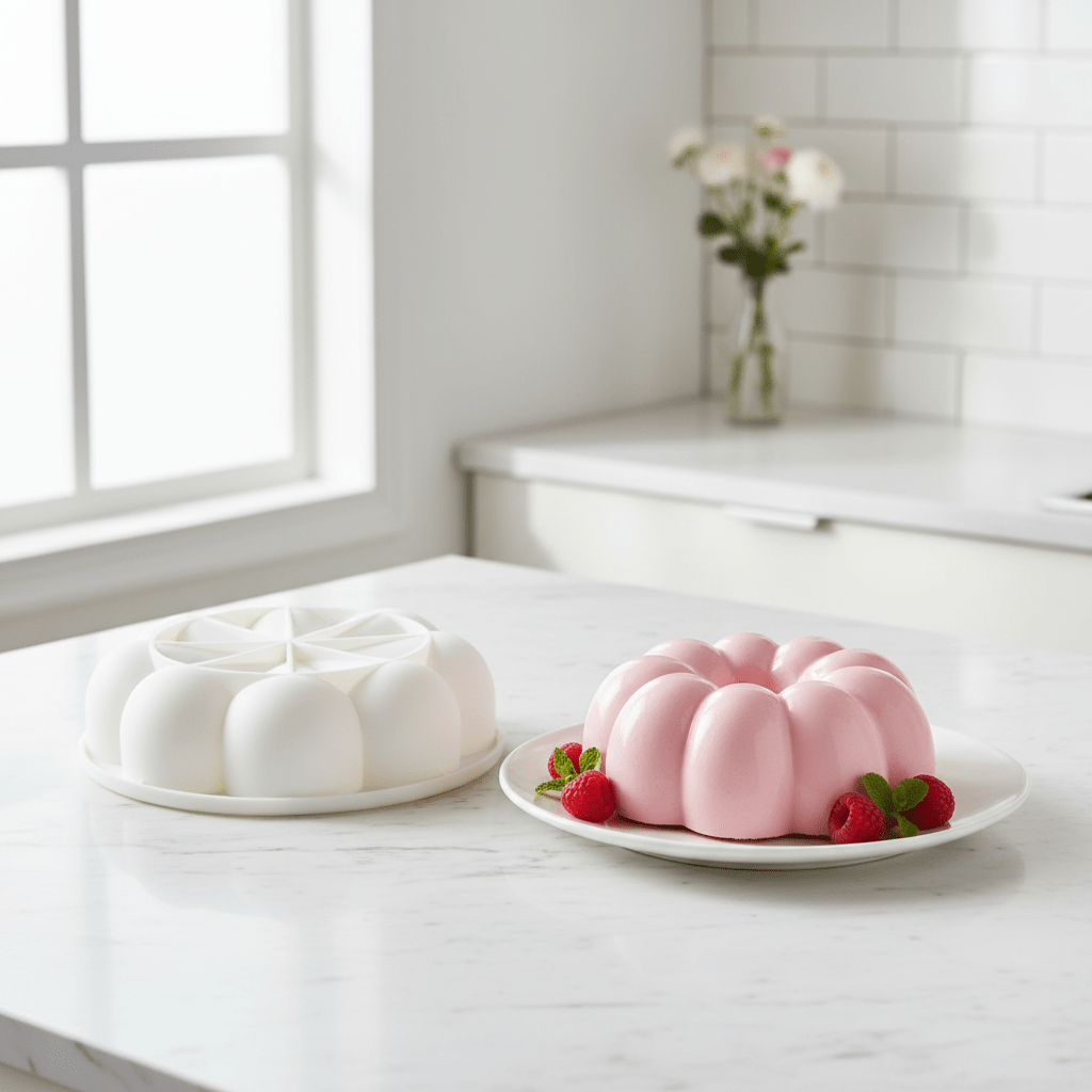 Moule Silicone Entremet - Nuage 8 Pétales | CloudCake™ - Mon Rayon Pâtisserie