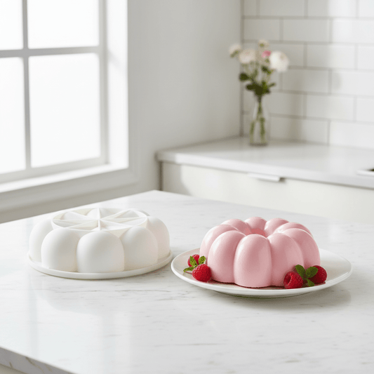 Moule Silicone Entremet - Nuage 8 Pétales | CloudCake™ - Mon Rayon Pâtisserie