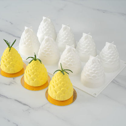 moule silicone forme ananas sur plan cuisine