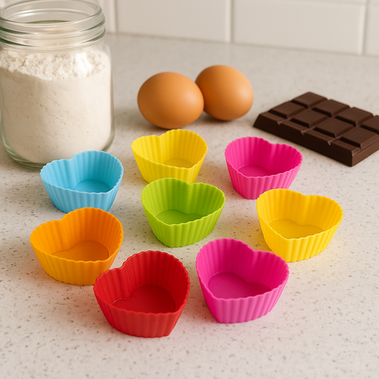 moule silicone sur plan travail cuisine