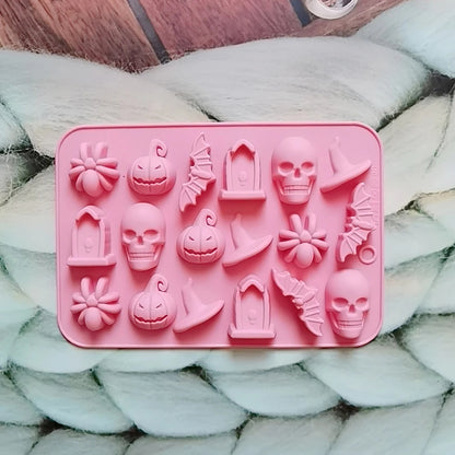 moules en silicone couleur rose pastel