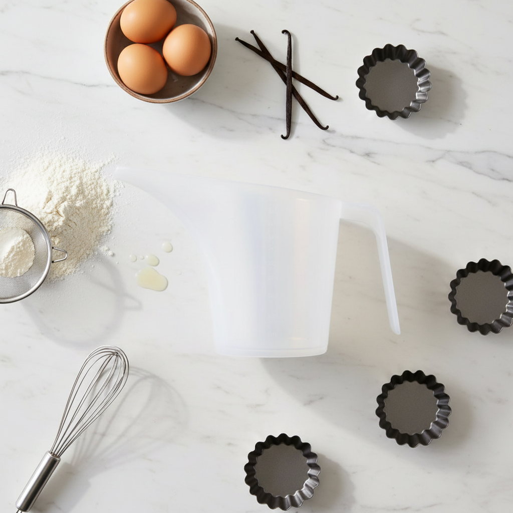 Pichet verseur sur plan de travail cuisine en marbre 