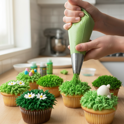 décoration muffin avec Douilles patisserie professionnelle