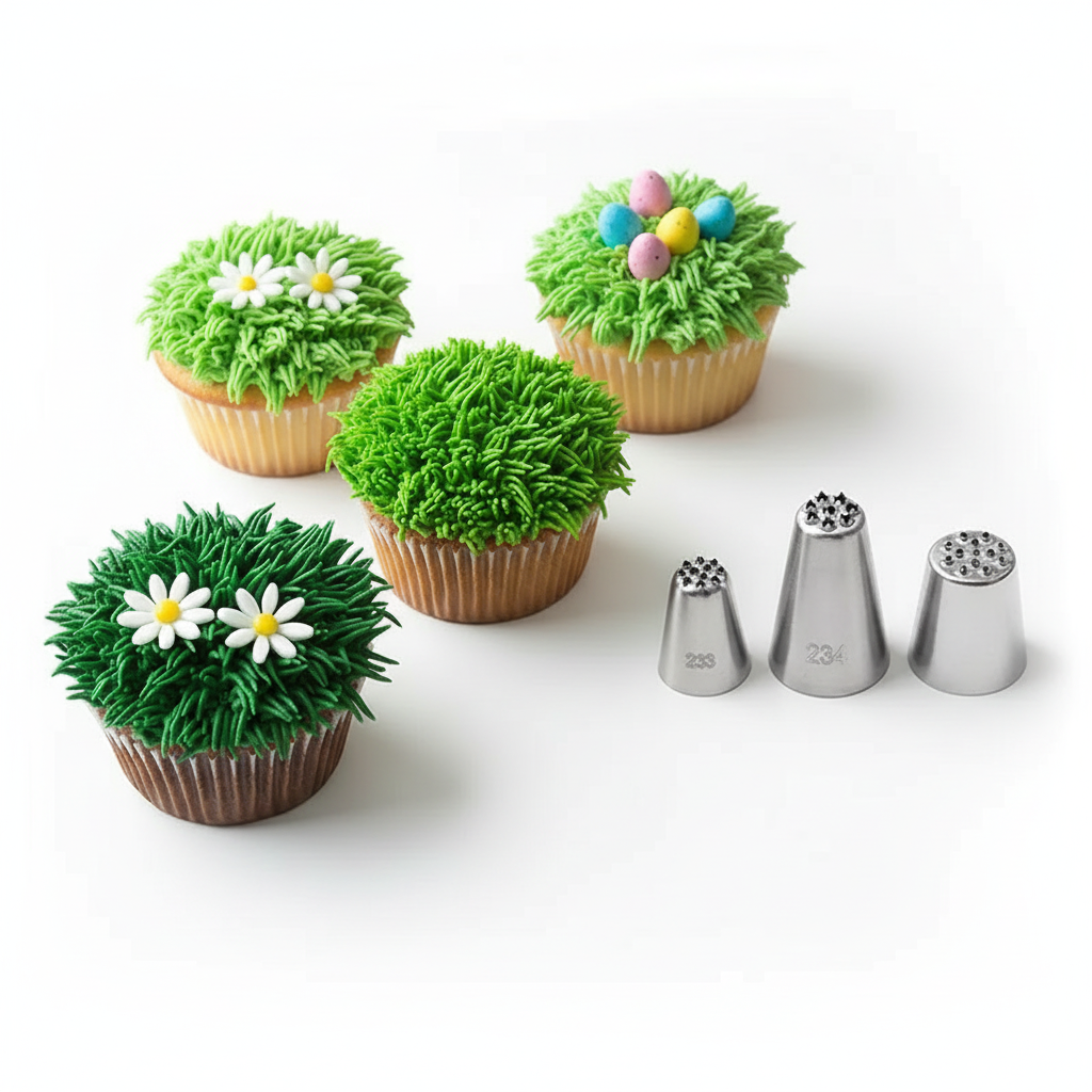 4 muffin avec Douilles patisserie professionnelle