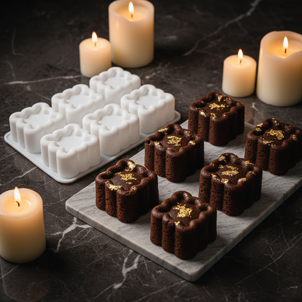 Moule pour bento cake et cake chocolat forme nuage 