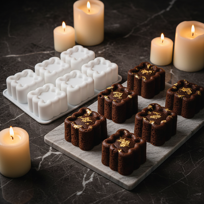 Moule pour bento cake et cake chocolat forme nuage 