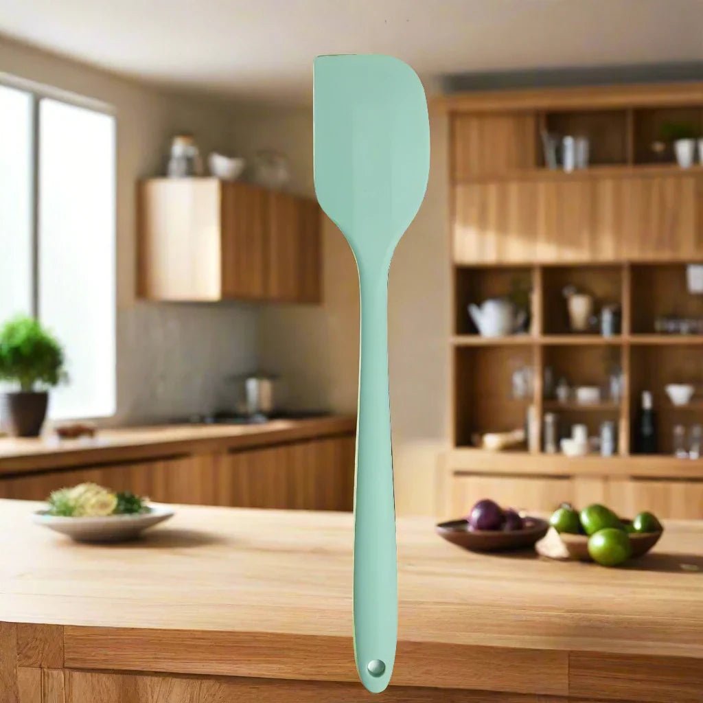 SiliconeSpatula Vert Mon Rayon Pâtisserie