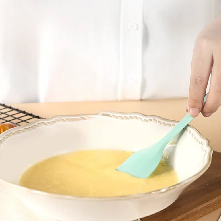 SiliconeSpatula Vert Mon Rayon Pâtisserie