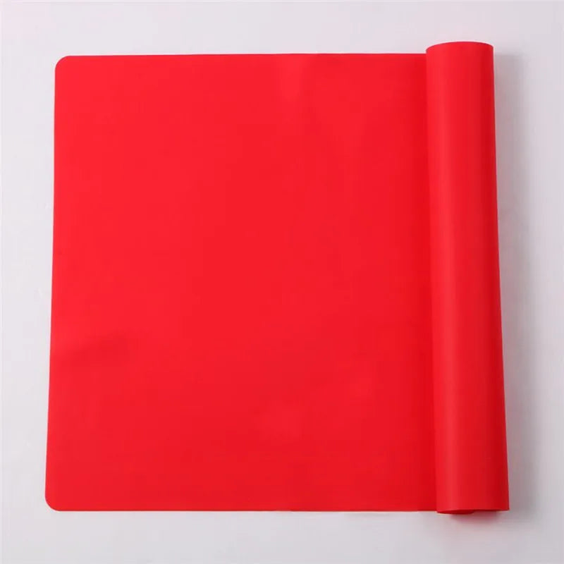 tapis de cuisson de couleur rouge