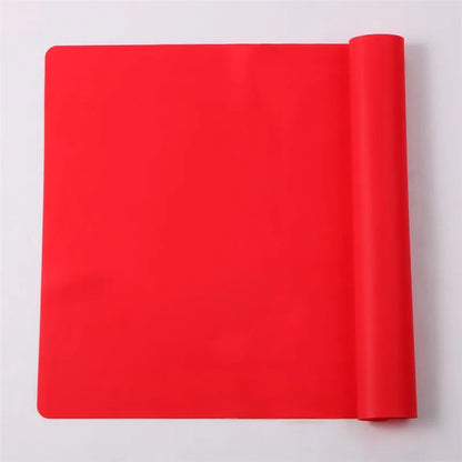 tapis de cuisson de couleur rouge