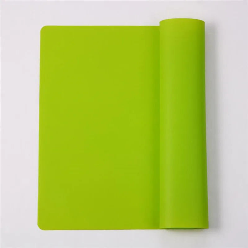 tapis de cuisson de couleur vert