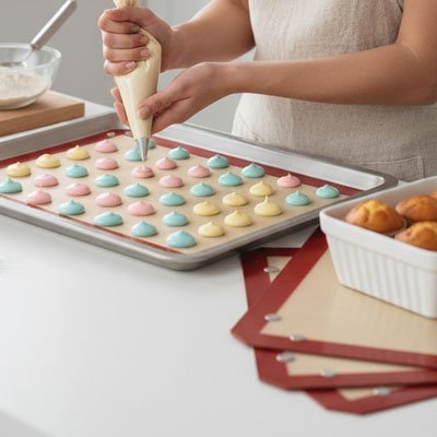 tapis de cuisson | Tapis patissier 2 en 1™ - Mon Rayon Pâtisserie