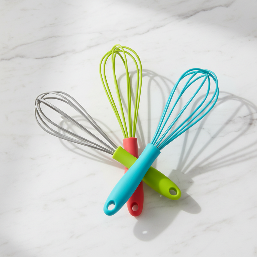fouet cuisine professionnel sur table travail cuisine