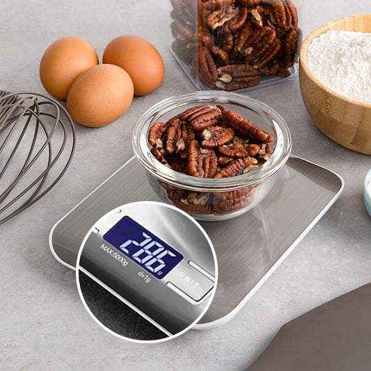 utilisation balance cuisine pour pese noix