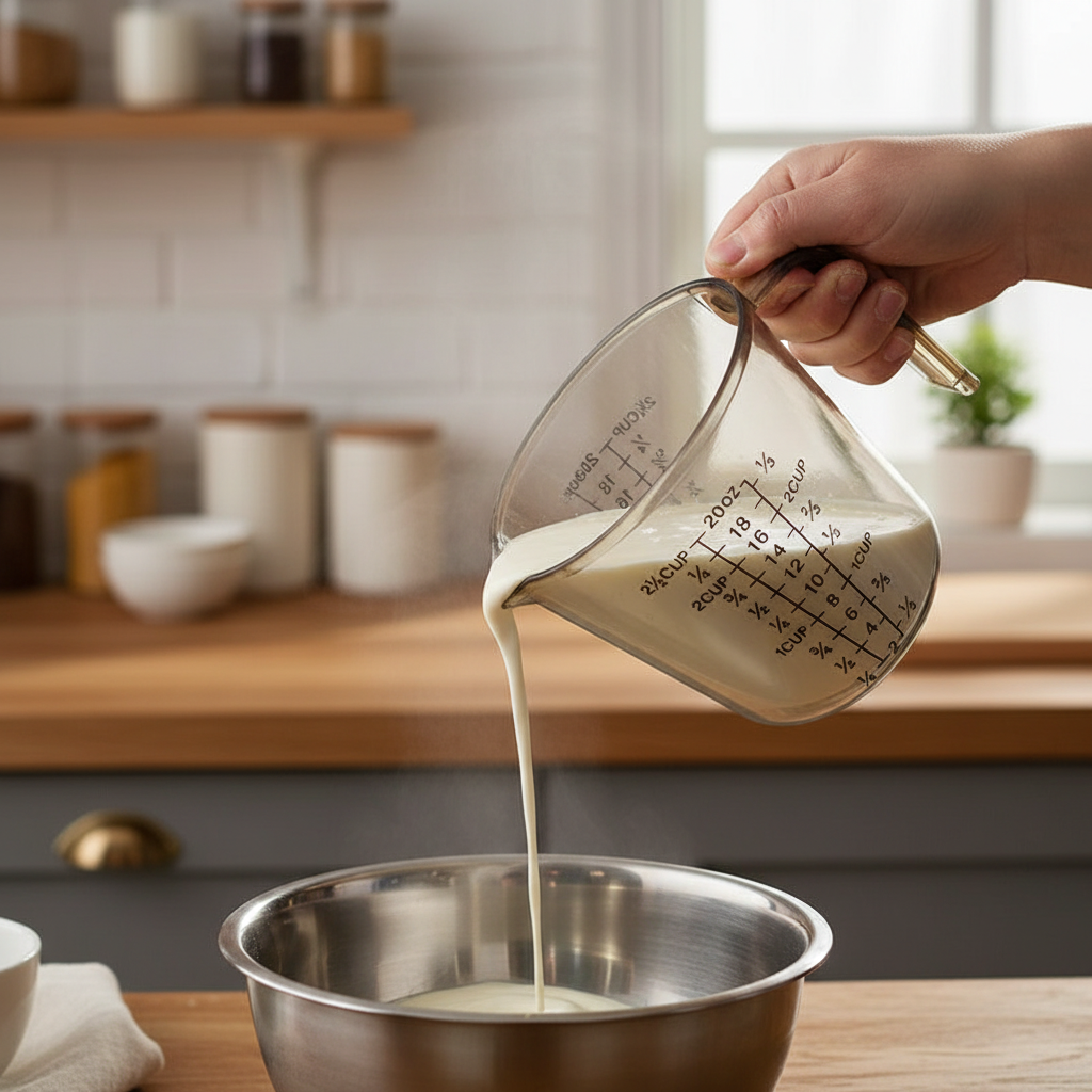 Utilisation Verre doseur ml 300ml pour pâtisserie 